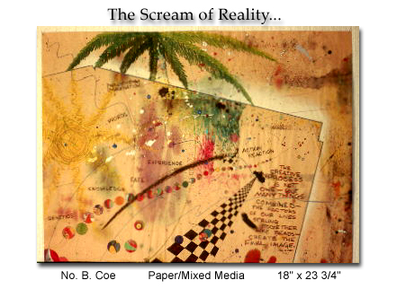 No.B.Coe, The Scream Of Reality painting